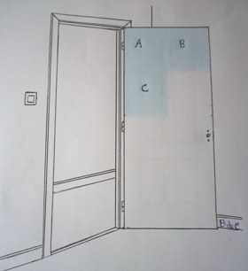 Cómo pintar una puerta lisa