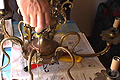 Cambiar los cables de una lámpara antigüa